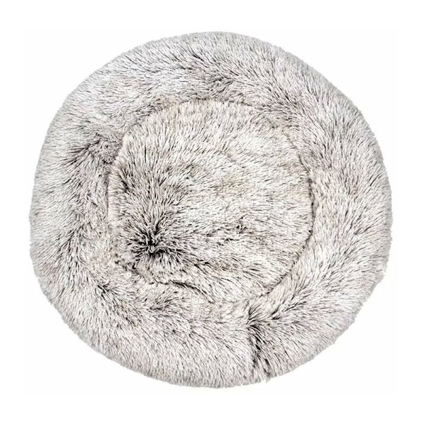 Katteseng, blød pude, blød vaskbar til hunde katte (brun gradient, 40 cm), Sunny