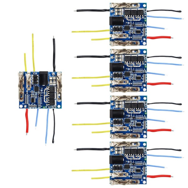 5 stk Li-Ion Batteri PCB Opladningsbeskyttelseskredsløb for Zhipu Hongsong Jingmi 18V Lithium Batteri