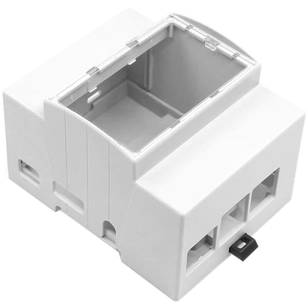 Plast Elektrisk Kapsling för 3 Modell B, Vit Kapsling Skyddsbox för 3B/3B+