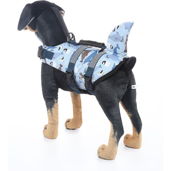 Hundeudstyr, badedragt, redningsvest til hund, badetøj（S）