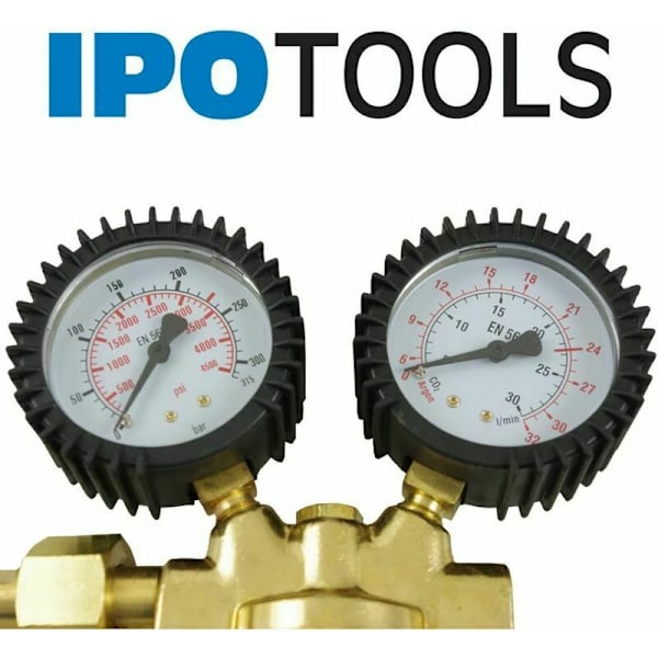 Trykreduktion Trykregulator til argon/CO2 inert gas til MIG/MAG svejseenhed