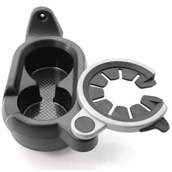 Dobbelthulls koppholder for bil til Smart FORTWO 451 2007-2015 Midtkonsoll Oppbevaringsboks, A4518100370
