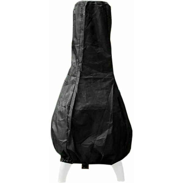 Terrassevarmer Peisdeksel Vanntett Utendørs Terrassevarmer Deksel 122 x 21 x 61 cm - Svart