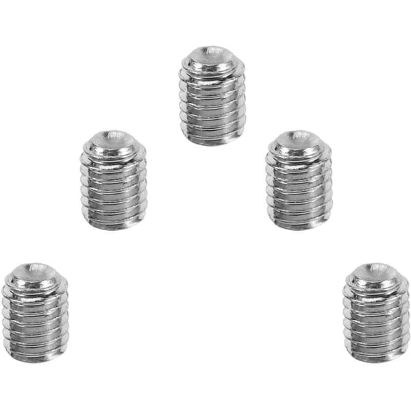 M3 x 4mm Rustfrit Stål Hex Socket Socket Cap Point Skrue Gratis 50stk