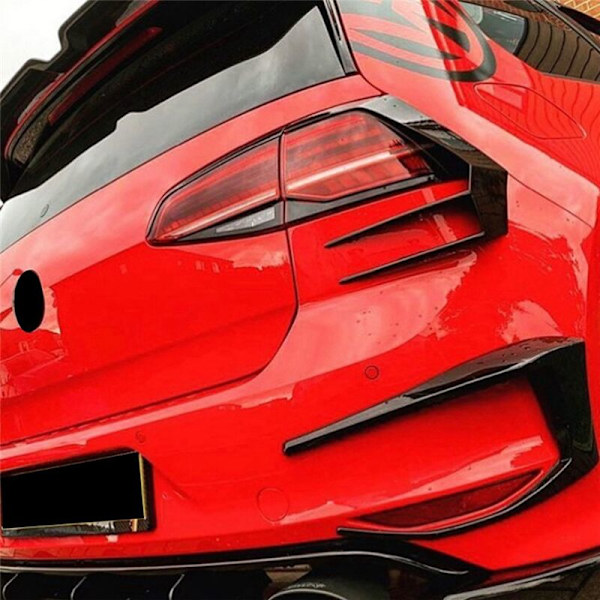 Bilens bagkofanger spoiler klinge vindlys til Golf 6 MK6 7 MK7 MK7.5 GTD 2009-2020