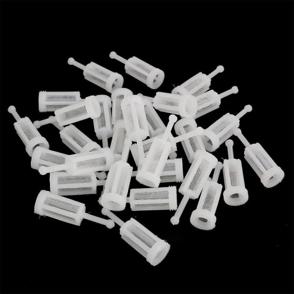 50 stk Universal Gravity Spray Tool Filter Fint, Engangs Gravity Feed Spray Tool Maling Sil Reduserer Tette