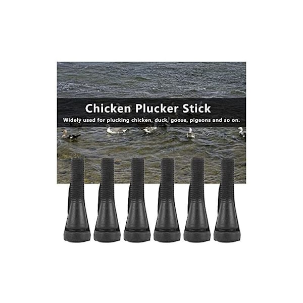 100 stk Kylling Plukkere Finger for Fjæringsmaskin, Hårfjerning i Fjæringsmaskin Gummi Finger Plukker for Kylling, And, Gåse