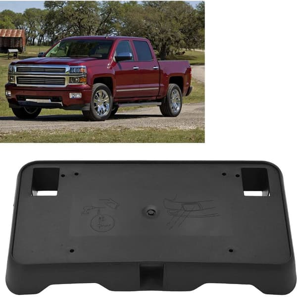 Nummerplade Tag Holder Ramme 847227012870 til 1500 2016‑2018