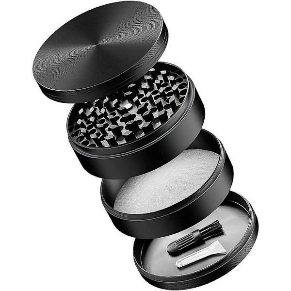 Inch Zink-legering Krydderkvern Metallmølle Pollen Pepper Krydderkvern