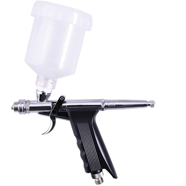 0,5 mm Professionell Airbrush-set med Munstyckslock, Anslutningstillbehör, Verktyg för Modellering av Bilar, Väggmålning, Nagelspay