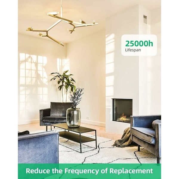 G9 LED-lampor, 3W motsvarande 30W halogenlampa, varmvit 2700K 380LM ingen flimmer AC/DC 220-240V för sovrum vardagsrum kök trädgård, ej dimbar