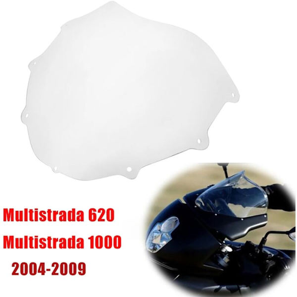 Motorcykel Vindruta Solskydd Glas Tillbehör Passar för 620 1000 04-09 B