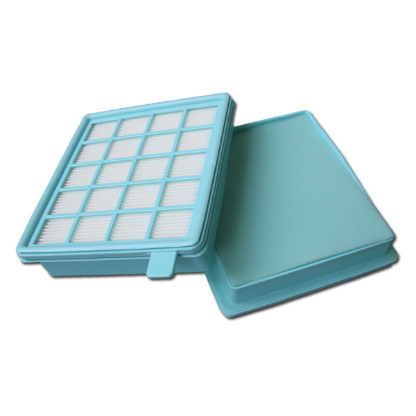 2 stk HEPA-filter og bomullsfilter Kompatibel med Philips FC8471FC8632 FC8474 FC8472