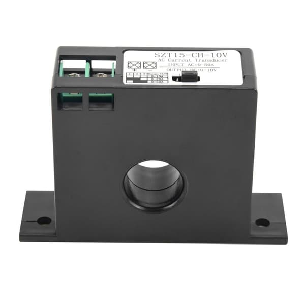 SZT15-CH-10V Vekselstrøms-transmitter Strømspole AC 0-50A til DC 0-10V