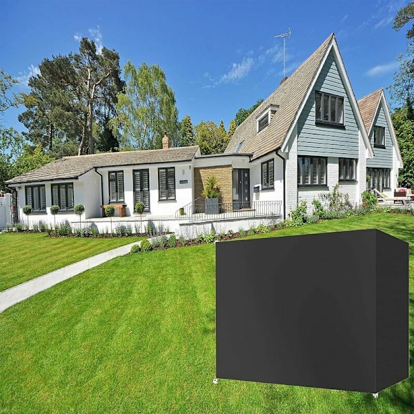 Puutarhakeinun suojus 3-paikkaiselle 220x125x170Cm Vedenpitävä Oxford UV-suojattu keinun suojus suojakangas ulkokäyttöön