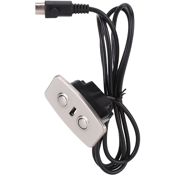 Håndbetjening til elektrisk lænestol, sofaelevator, 2-knap manuel switch med dobbelt USB