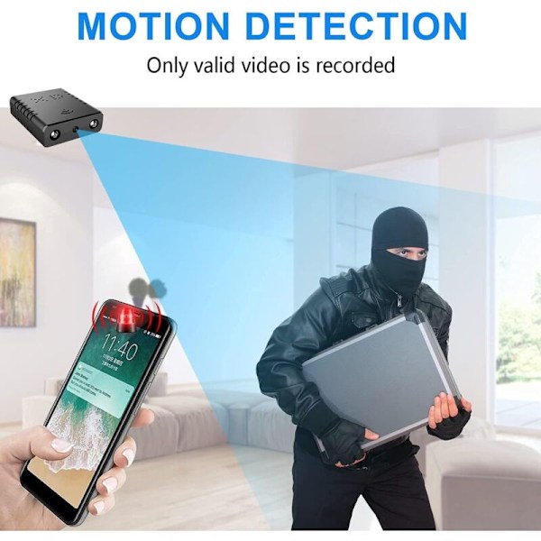 Mindste WiFi Spy Kamera HD1080P Trådløs Fjernbetjening Bærbar Trådløs IP Kamera Nanny Cam Baby Monitor