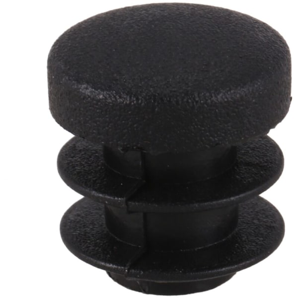 Stol, bordben, prop, 14 mm diameter, rund, plastikdæksel, gevindindsatsrør, 12 stk.