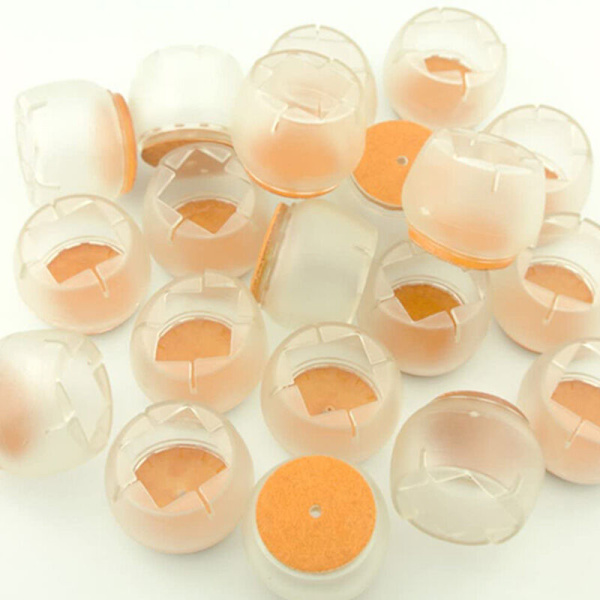 20 kpl sarjaa Tuoli Anti-Floor Protector Silikoni Vinkkejä Pöytä Huonekalut Lattia Naarmu (Koko 1-1/4 1-1/2 Tuumaa)