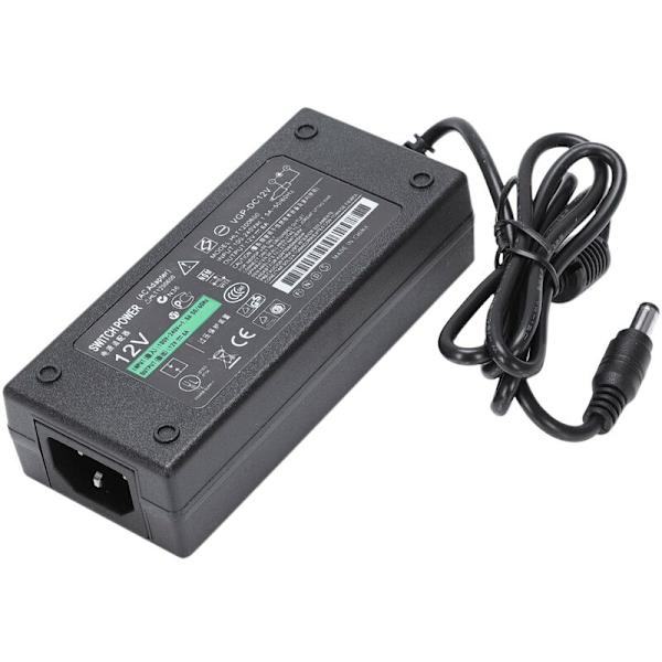 72 Watt 12V 6A 5.5 2.5mm Strømadapter Ideel til LED og CCTV Kamera