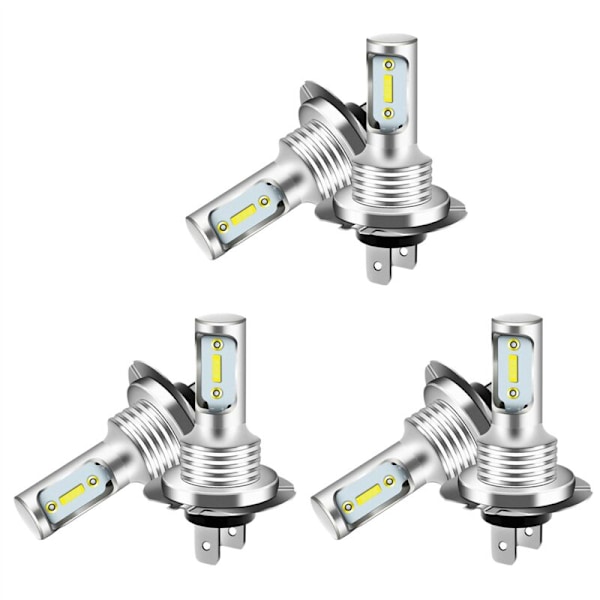 6X H7 LED Hovedlykt 6000K Super Hvit 110W 8000LM Tåkelyspærer Kit Halogenlys