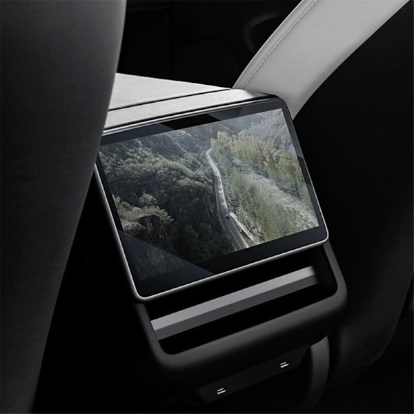 Hærdet film til Model X S 2022-2024 Navigation Climate Control skærm, 2 stk. - C