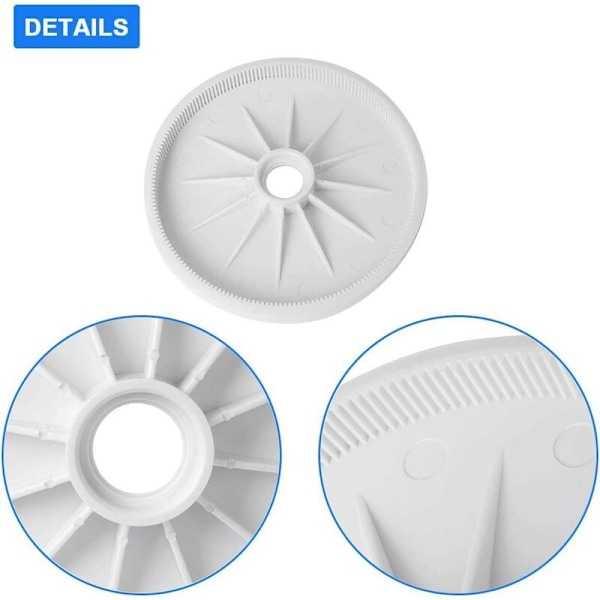Stort hvitt reservehjul for Polaris 180/280/380 - Polaris - c6-DENUOTOP