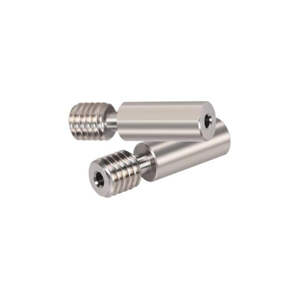 H2 Extruder Heat Break All Stainless Steel 3D-skrivardelar för B1 3 V2.0, 2 Hotend-kit