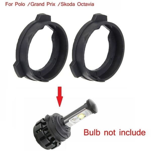2X H7 LED-hållare för glödlampor - Gran Garages Large