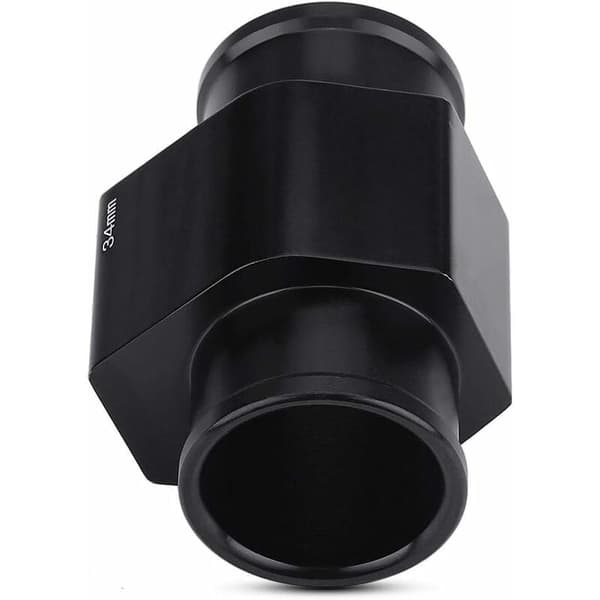 Vanntemperatursensor, bilvannstemperaturrør måleradapter temperatursonde radiatorpakning (34MM)