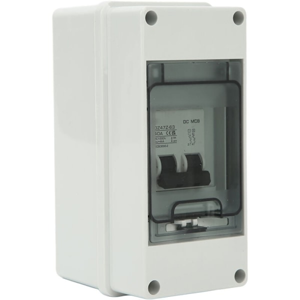 2P Miniatyrkretsbrytare IP65 Vattentät Kopplingsswitch för Solcells-PV-System 1000VDC 40A