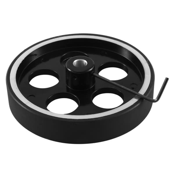 300MmX8MmX18Mm Industriel Aluminium Gummi Måle Encoder Meter Hjul til Industriel Encoder Encoder
