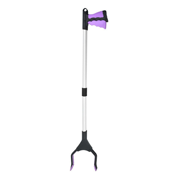 Shine Teleskopiska Tänger, 81CM Långa Objekt Plocka Upp Tänger med Magnet, Vikbara Plocka Upp Tänger utan Böjning, Grepp Tänger för Äldre P