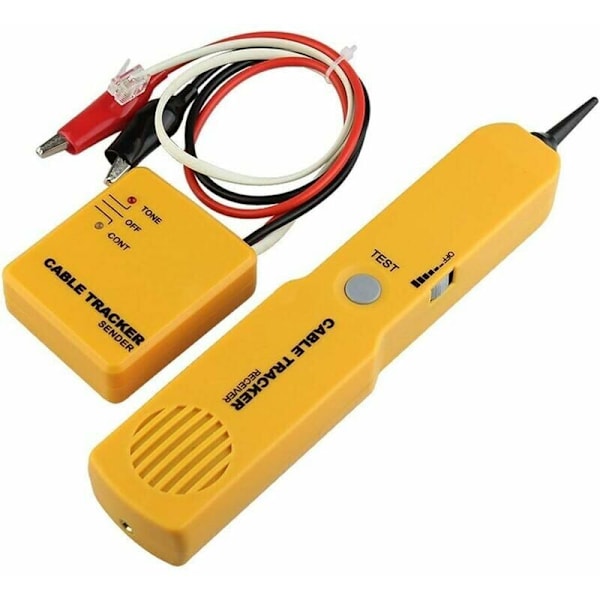 Nettverkskabeltester, elektrisk kabeldetektor, linjelokator, ledningsfinner, sporingsett, RJ11 for nettverkskabel