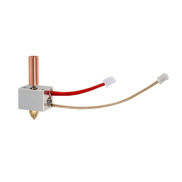 Hotend-kit för Neptune 4 3D-skrivare, kopparrör, metallvärmeblock, mässingsmunstycke, värmeelement, termistor