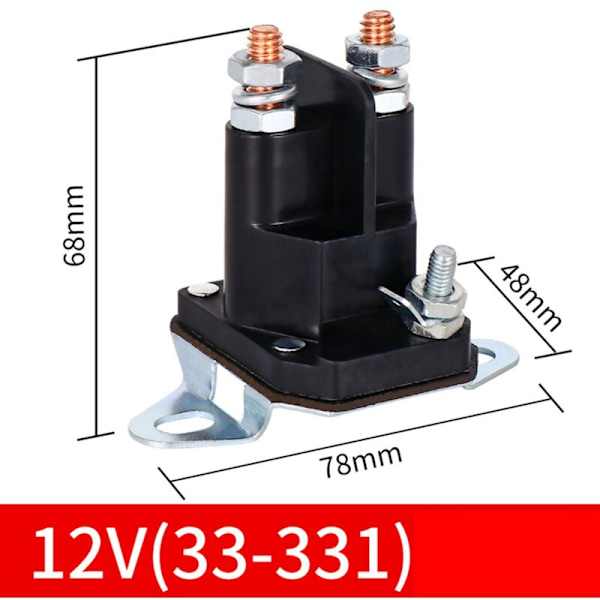 12V Käynnistysrele 67-708 33-331