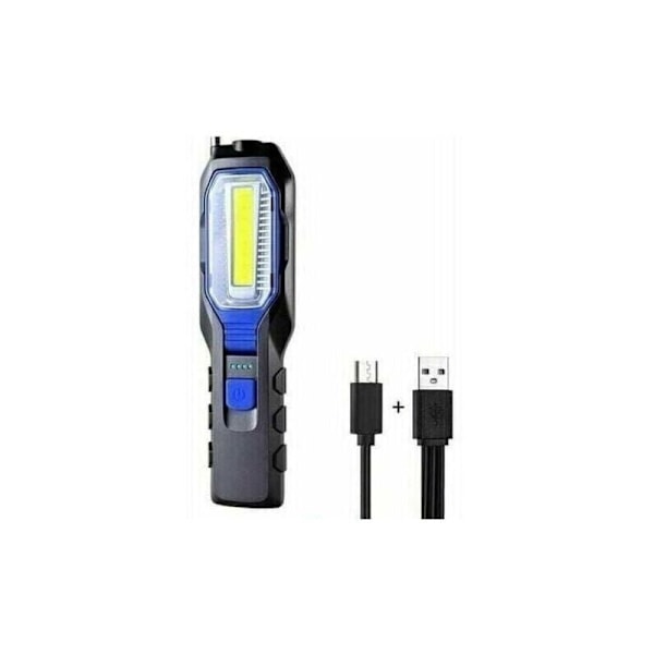 Kannettava LED-työvalo - USB-ladattava magneettivalo, COB-valonlähde