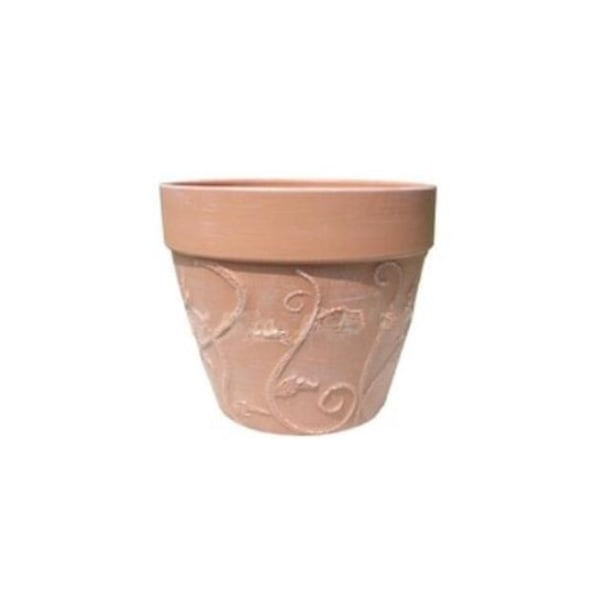Vase dekorasjon Universal harpiks fortykket perilla blomsterpotte - 7 tommers perilla potte (leirefarge)