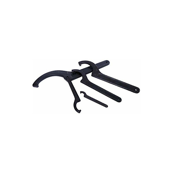 1x Justerbar kroknøkkel 28-32mm, kroknøkler, universal skiftenøkkel, for å feste eller fjerne runde muttere og vannmålerdeksler på maskinverktøy