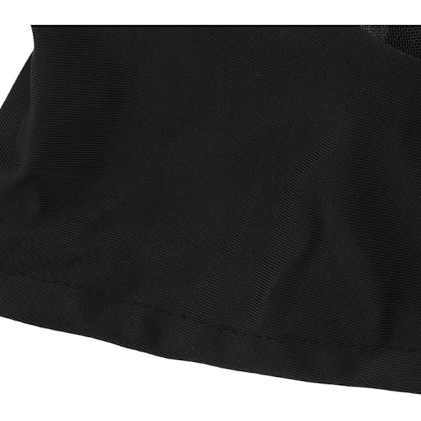 Hästflugnät Mask Andningsbar Elastisk Hästmask med Öron Skydd Ridutrustning Svart