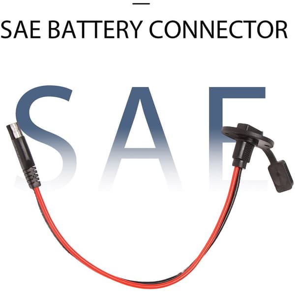 SAE-kontakt sideport 10AWG solcellepanel flush mount kontaktkabel for solgenerator batterilader