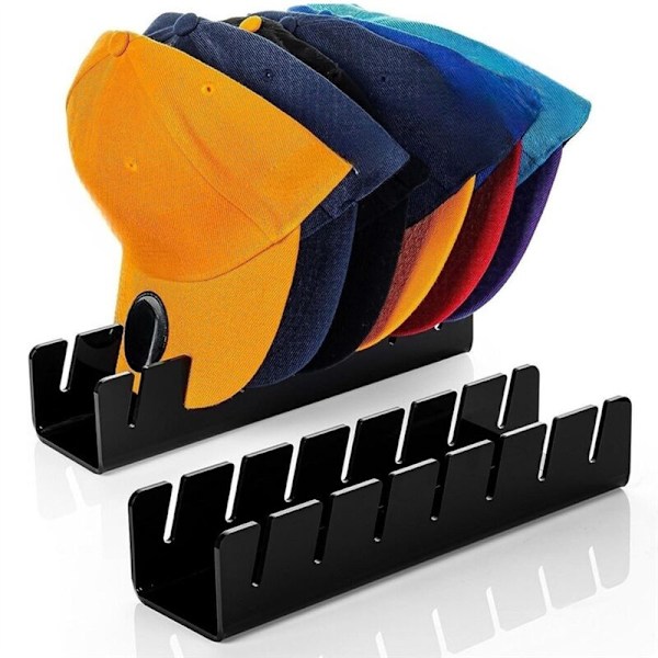 Hattställ för Baseballkeps Display Organizer - 2 st Baseball-Hattställ i Akryl 14 Baseball A