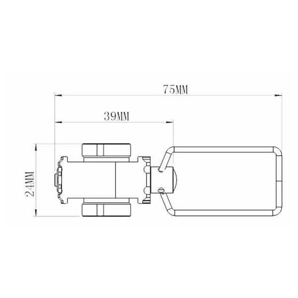 Camping Gas Saver Plus Gas Converter Shifter Refill Flat Tank Conversion Adapter Camping Gas Adapter Valve, Sølv