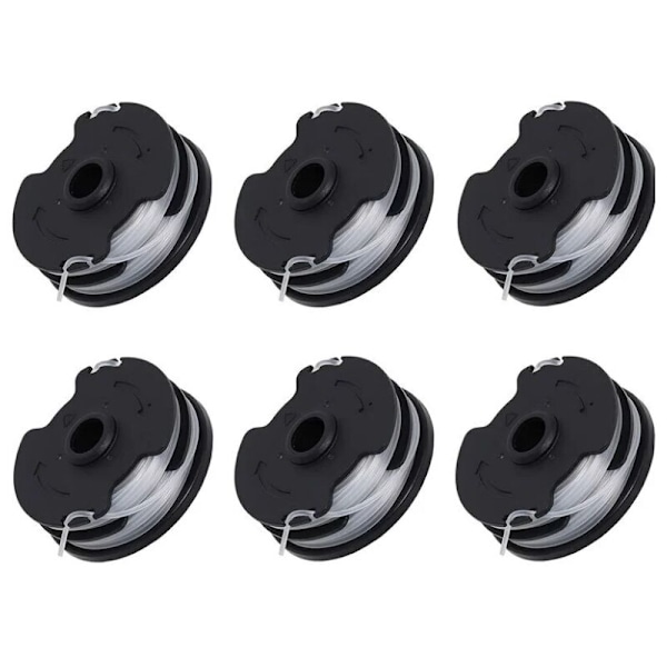 6-pack Ersättningsrullar för Parkside Sladdlös Grästrimmer PRTA 20-Li C3 IAN351753