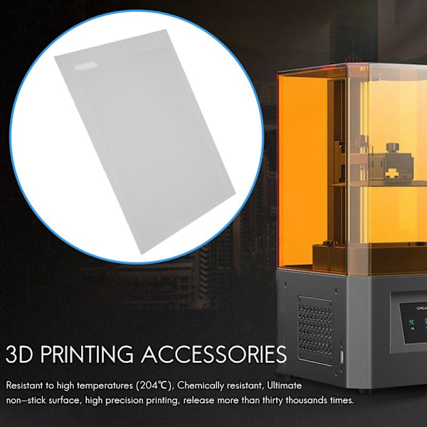 2 kpl FEP-kalvoa MONO X- ja UV DLP LCD -hartsi 3D-tulostimille 260X180X0.15Mm