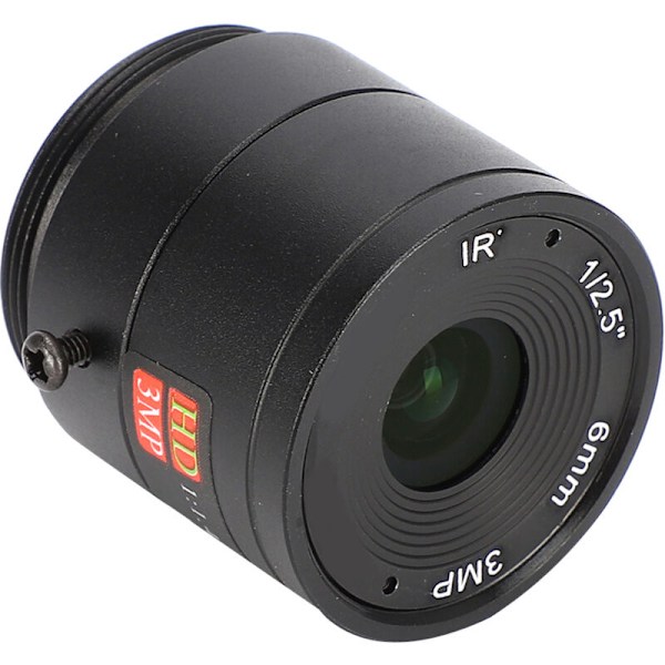 Videoovervakningskit, fast objektiv 6 mm HD-objektiv 3MP