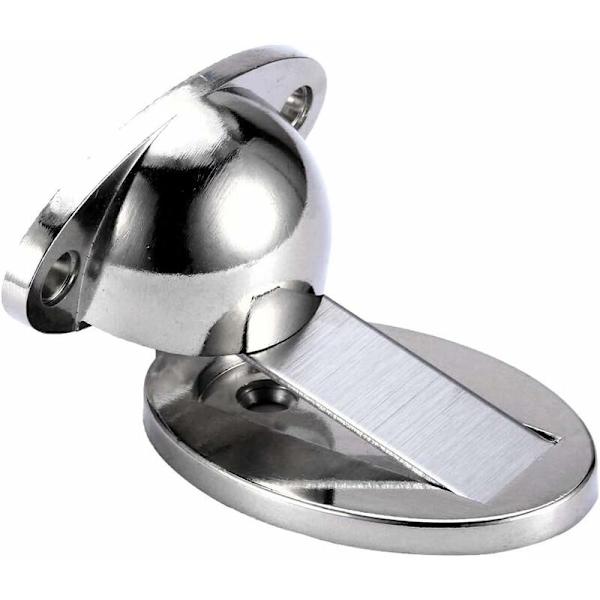 Magnetisk dørstopper i rustfritt stål, gul, 5 stk.