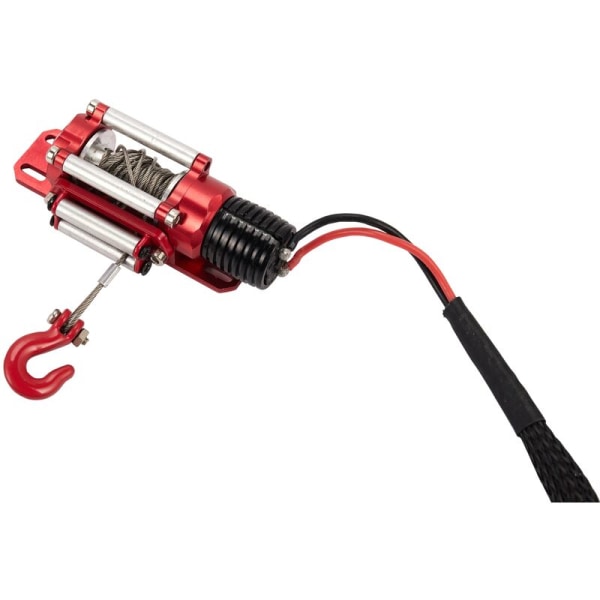 RC Vinsch Simulerad Automatisk Trådad Metall Bil Stål för 1/10 RC Axial Crawler Bil för TRX4 SCX10 90046 D90