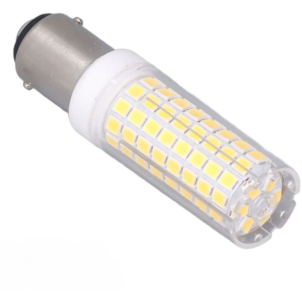 2 Pak BA15D 10W LED Landbrugs Pære Energibesparende Dæmpbar 102 LED Keramisk Pære AC 100120V