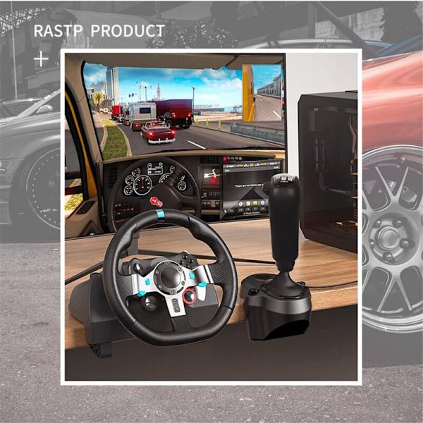 USB Gear Shift Knob til G29 G27 G25 TH8A Simulatorer Controller ETS2 og ATS Truck High Low Gear Simulator